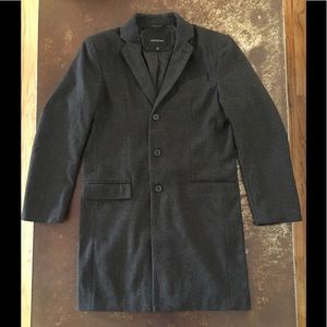 Banana Republic wool blend overcoat